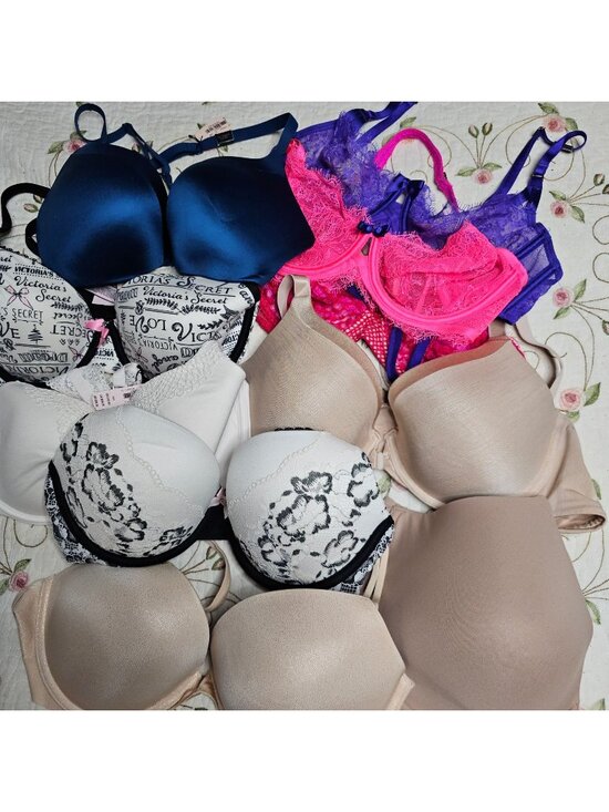 Other - 10 Variety Bras, sizes, brands, new and preowned Resellers Lot